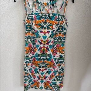 Adrianna Papell  Strappy Sundress/Cocktail Dress